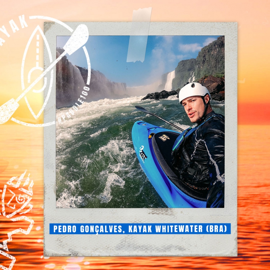 #Paddle100 Judge Pedro Goncalves Brazil Kayak Whitewater