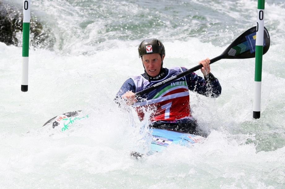 Austria Corinna Kuhnle K1 European champion Ivrea 2021 Austria Corinna Kuhnle K1 European champion Ivrea 2021