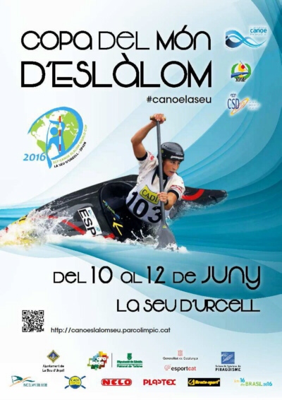 2016 ICF CANOE SLALOM WORLD CUP 2 LA SEU DURGELL