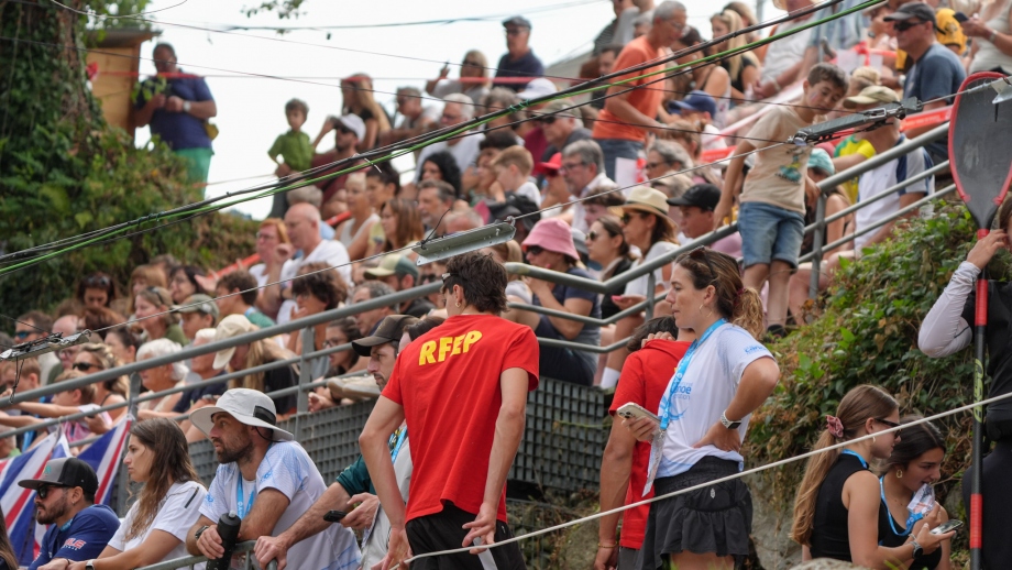 Fans canoe slalom kayak cross Foix 2025