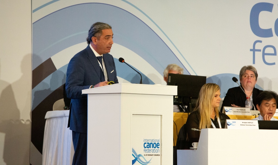 Lluis Rabaneda ICF Vice President Congress Antalya 2024