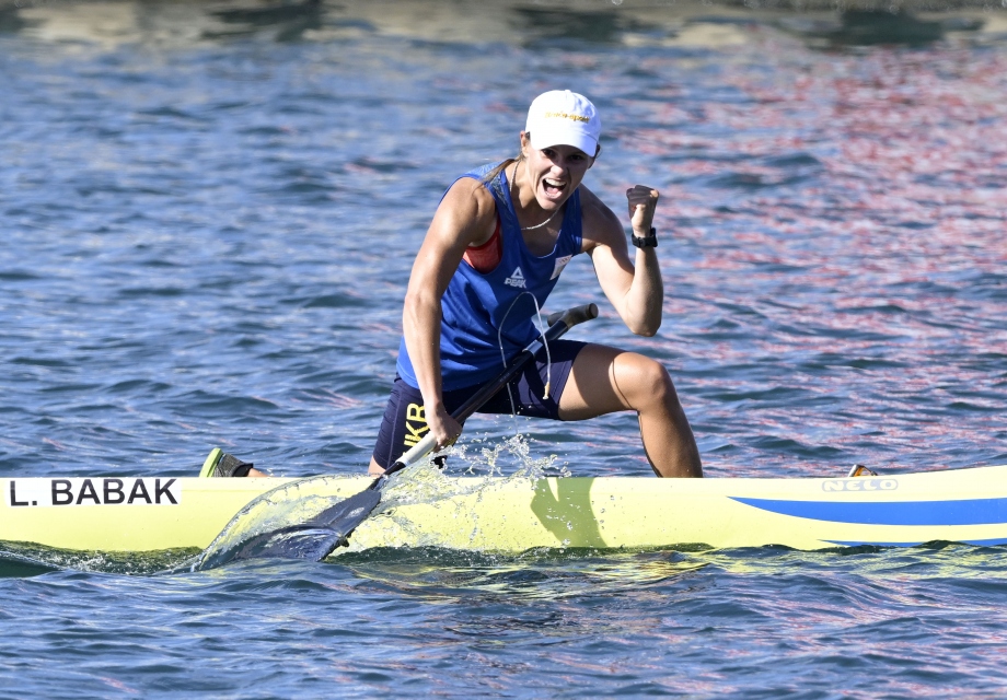 Luidmyla Babak Ukraine canoe marathon Metkovic 2024