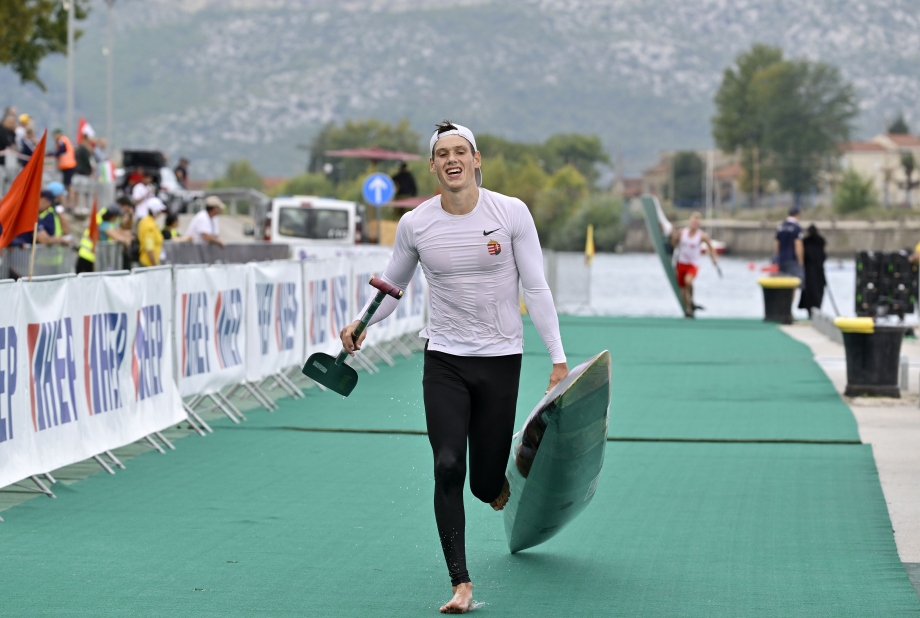 Mihaly Pluzsik Hungary canoe marathon Metkovic 2024