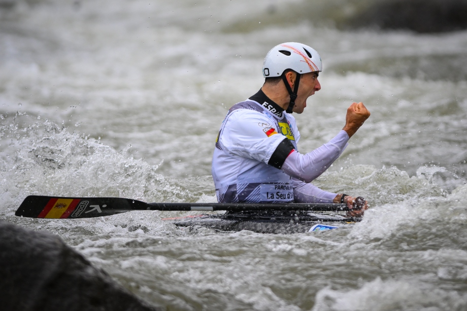 Miquel Trave Spain canoe slalom world cup 2024 La Seu
