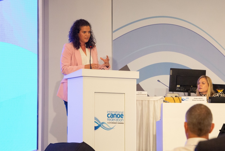 Noemi Horvath SUP Chair ICF 2024 Congress Antalya
