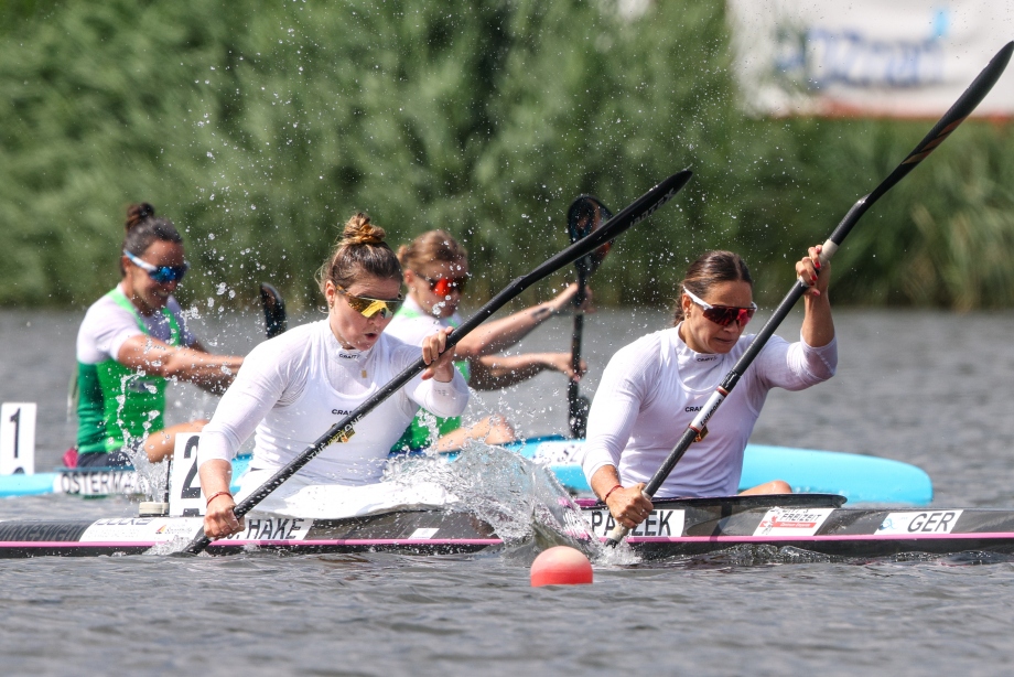 Paulina Paszek Jule Hake Germany women K2 Poznan Canoe Sprint World Cup 2024