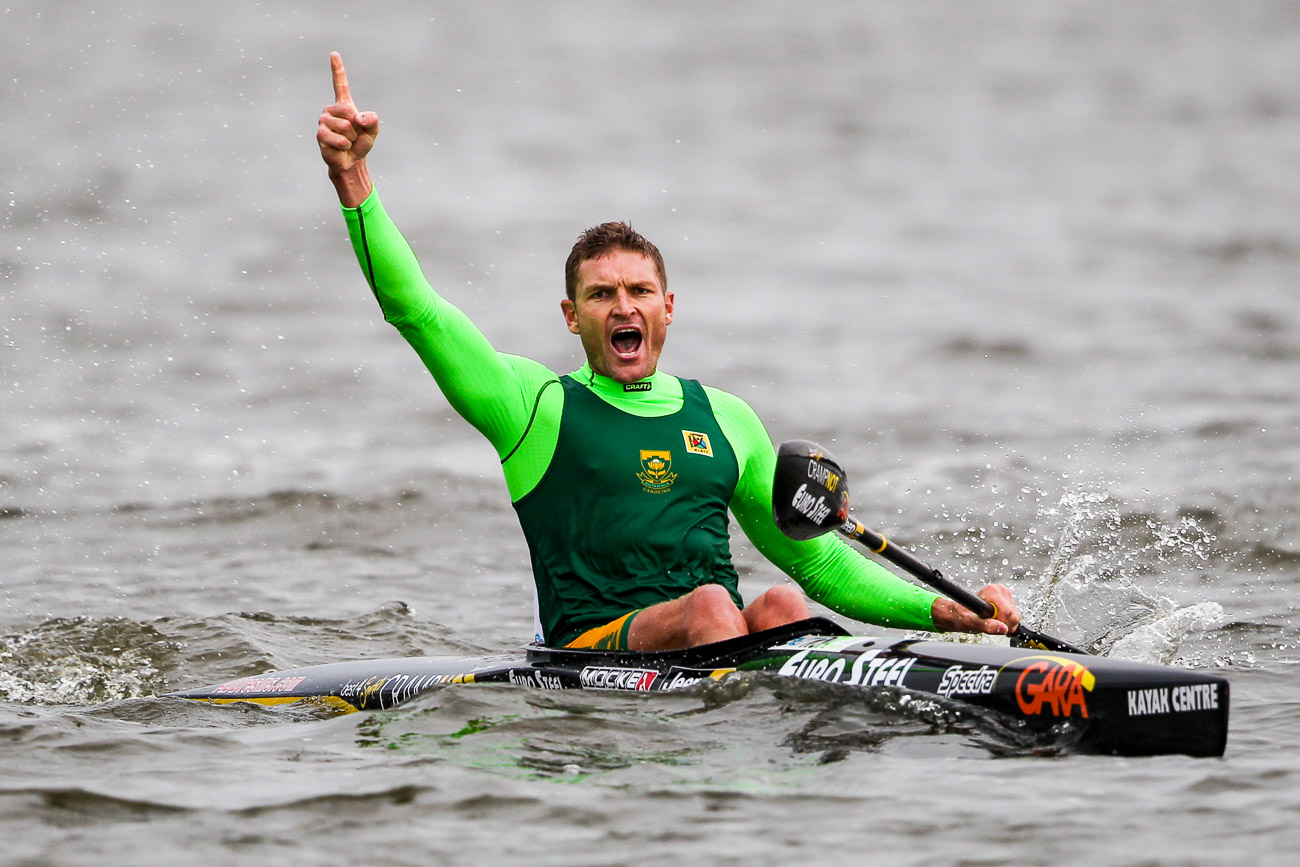 McGregor Birkett double rights Team SA ship at Canoe Marathon Worlds ICF Canoe