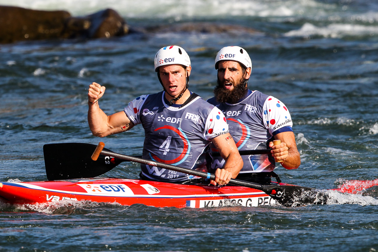 French celebrate on day of high drama at Canoe Slalom World