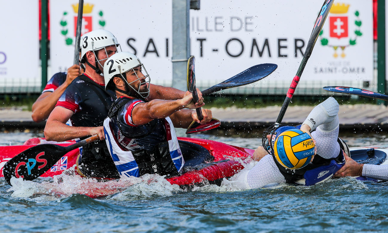 Dissipation Installation fill in canoe polo highlights coverage ground