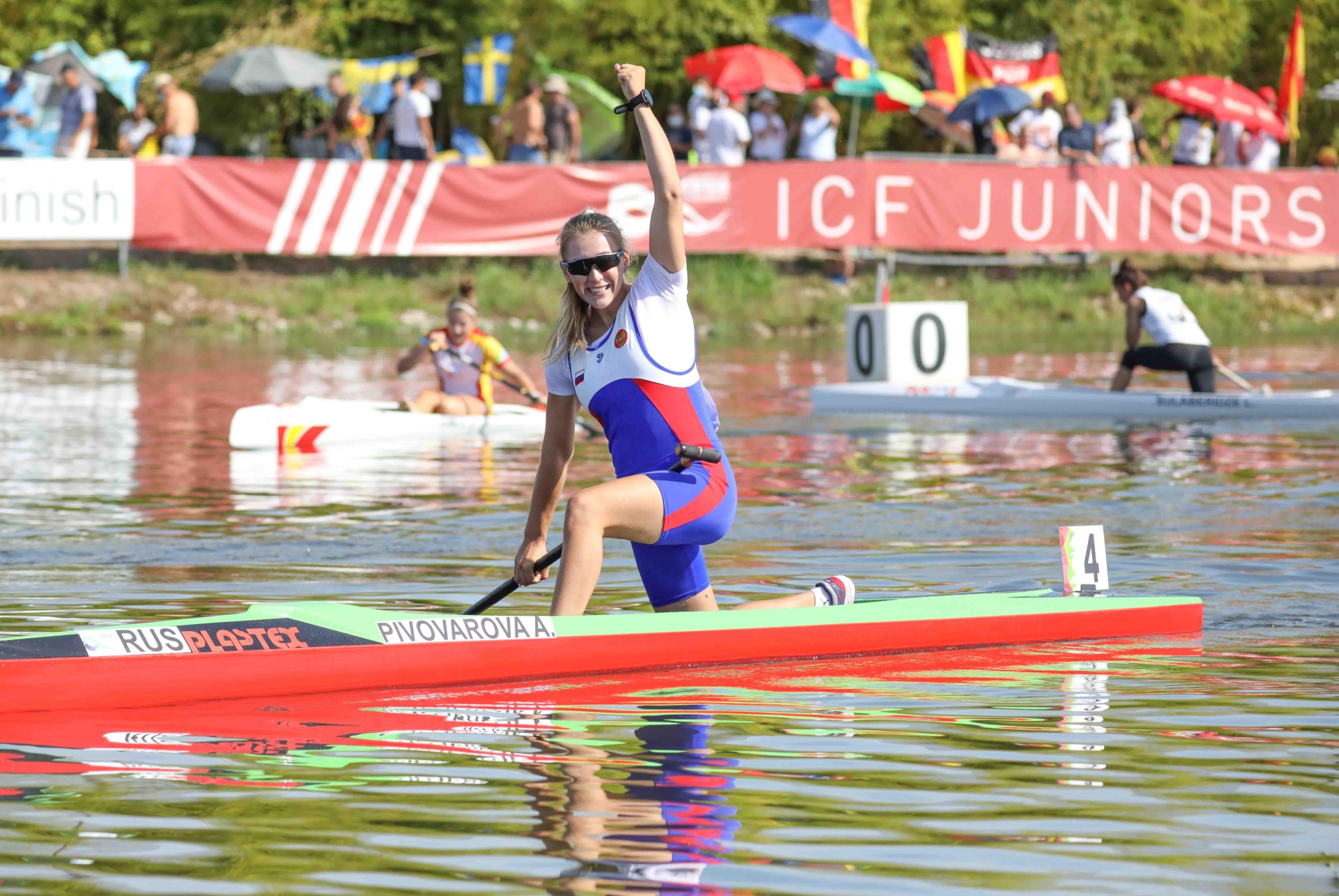 Чемпионка мира по гребле Анастасия