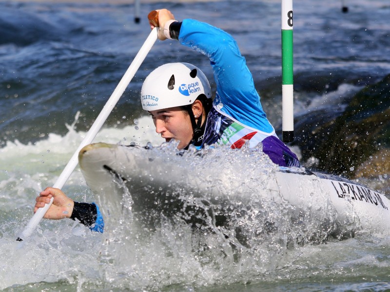Lazkano and Gargaud Chanut crowned European champions ICF Canoe