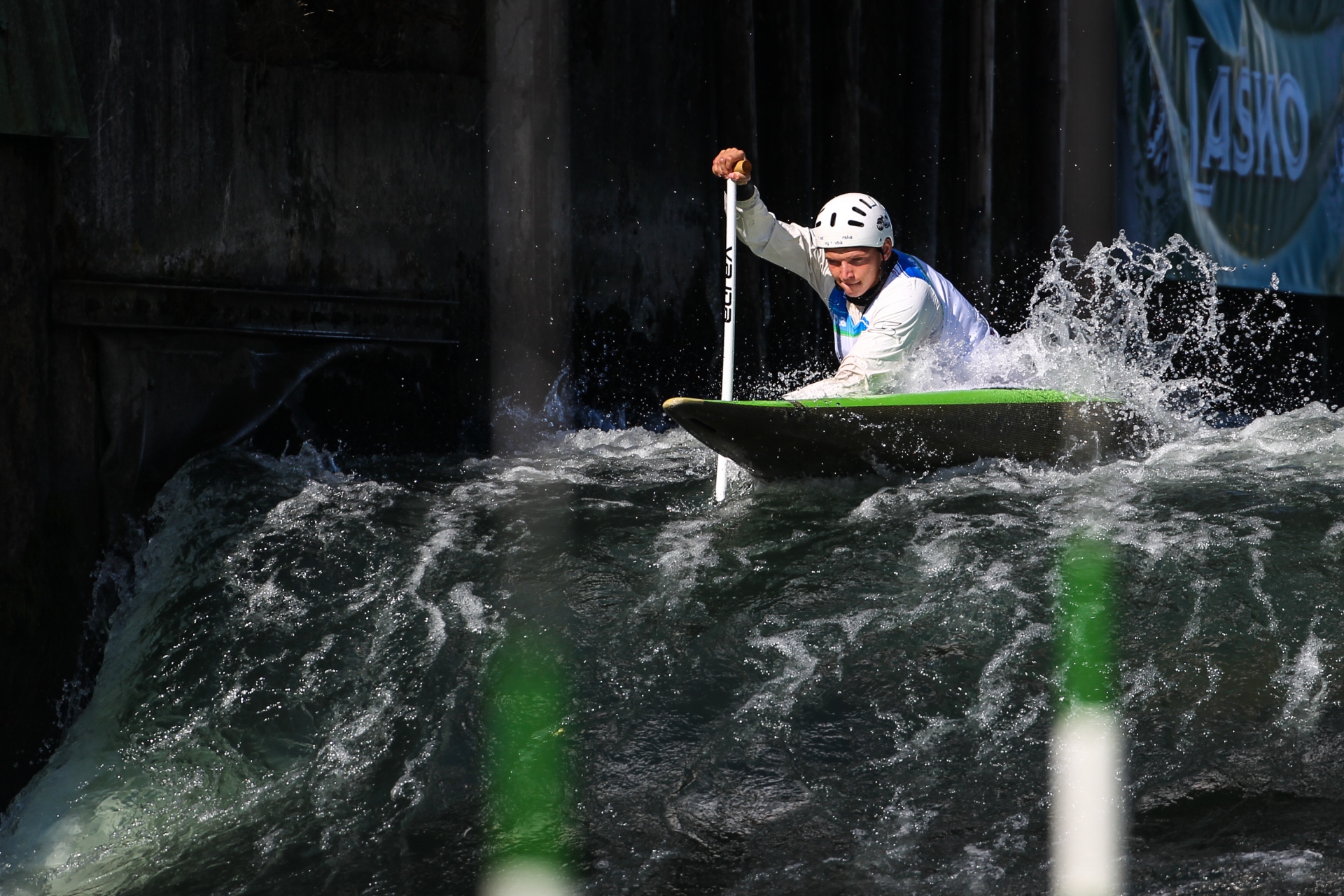 Slalom World Cup arrives in Tacen, where one drop can make ...
