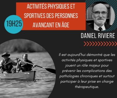 Intervention Colloque médical Championnat du Monde canoe kayak Pau
