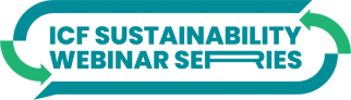 Sign webinar color ICF Sustainability Webinar Series