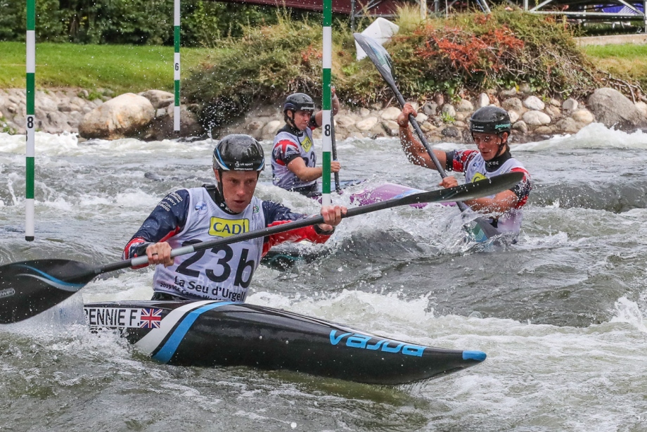 Great Britain Franklin Woods Pennie women K1 team world championships 2019