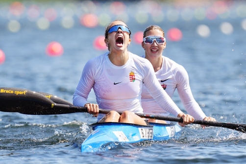 Hofer and Lesko capture Hungary's fourth gold of the day bianka hofer vivien lesko