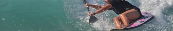 Waveski surfing