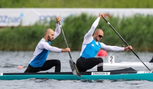 2022 ICF Canoe Sprint &amp;amp;amp;amp; Paracanoe World Cup Poznan Poland Nicolae CRACIUN, Daniele SANTINI
