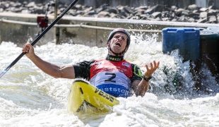 2019 ICF Canoe Slalom World Cup 4 Markkleeberg Alexander SLAFKOVSKY