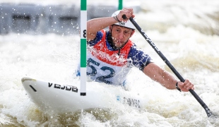 2019 ICF Canoe Slalom World Cup 5 Prague Christos TSAKMAKIS