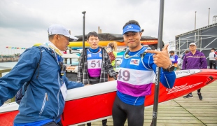 2019 ICF Stand Up Paddling (SUP) World Championships Qingdao China Day 1: Long Distance