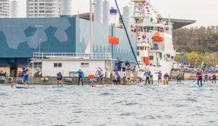 2019 ICF Stand Up Paddling (SUP) World Championships Qingdao China Day 1: Long Distance