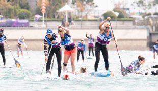 2019 ICF Stand Up Paddling (SUP) World Championships Qingdao China Day 1: Long Distance