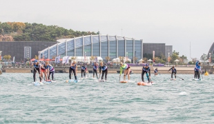 2019 ICF Stand Up Paddling (SUP) World Championships Qingdao China Day 1: Long Distance