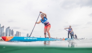 2019 ICF Stand Up Paddling (SUP) World Championships Qingdao China Day 1: Long Distance