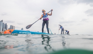 2019 ICF Stand Up Paddling (SUP) World Championships Qingdao China Day 1: Long Distance