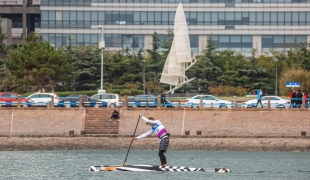 2019 ICF Stand Up Paddling (SUP) World Championships Qingdao China Day 1: Long Distance