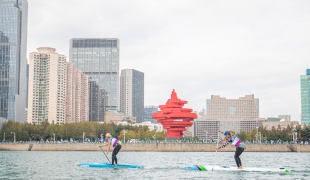 2019 ICF Stand Up Paddling (SUP) World Championships Qingdao China Day 1: Long Distance