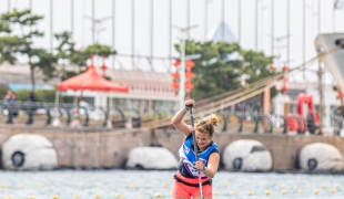 2019 ICF Stand Up Paddling (SUP) World Championships Qingdao China Day 1: Long Distance