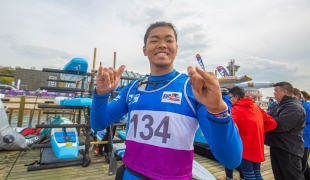 2019 ICF Stand Up Paddling (SUP) World Championships Qingdao China Day 1: Long Distance