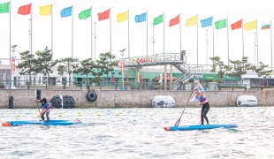 2019 ICF Stand Up Paddling (SUP) World Championships Qingdao China Day 1: Long Distance