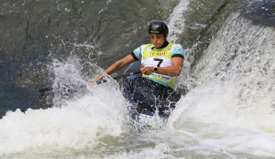 2021 ICF Canoe Kayak Slalom World Cup La Seu D&#039;urgell Spain Doria Vilarrubla