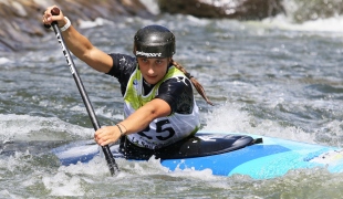 2021 ICF Canoe Kayak Slalom World Cup La Seu D&#039;urgell Spain Elena Micozzi