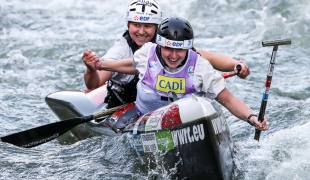 2019 ICF Wildwater Canoeing World Championships La Seu dUrgell Spain Elsa GAUBERT Margot BEZIAT