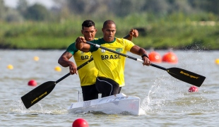 2019 ICF Canoe Sprint World Championships Szeged Hungary Erlon DE SOUZA SILVA, Isaquias QUEIROZ DOS SANTOS