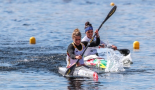 2022 ICF Canoe Sprint &amp;amp; Paracanoe World Cup Poznan Poland Estefania FERNANDEZ, Maria REI