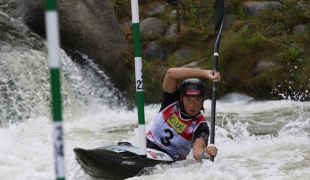 2021 ICF Canoe Kayak Slalom World Cup La Seu D&#039;urgell Spain Eva tercelj