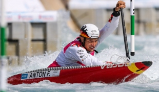 2019 ICF Canoe Slalom World Cup 1 London Franz ANTON Germany