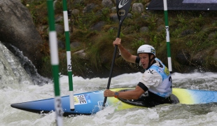 2021 ICF Canoe Kayak Slalom World Cup La Seu D&#039;urgell Spain Frederik Wahlen