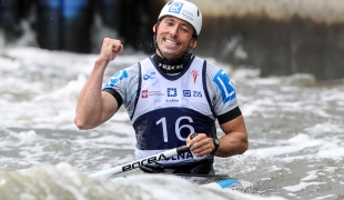 2018 ICF Canoe Slalom World Cup 2 Krakow David Florence GBR