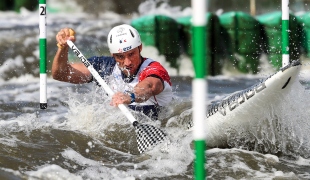 2018 ICF Canoe Slalom World Cup 2 Krakow Denis GARGAUD CHANUT FRA