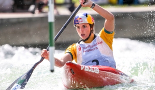 2018 ICF Canoe Slalom World Cup 3 Augsburg Germany Jessica Fox AUS