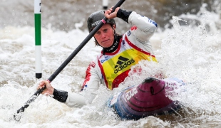 2018 ICF Canoe Slalom World Cup 1 Liptovsky Slovakia KUHNLE Corinna AUT