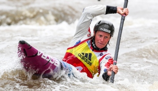 2018 ICF Canoe Slalom World Cup 1 Liptovsky Slovakia KUHNLE Corinna AUT