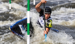 2018 ICF Canoe Slalom World Cup 2 Krakow Liam JEGOU IRL