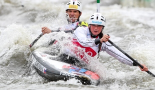 2018 ICF Canoe Slalom World Cup 2 Krakow Sona STANOVSKA - Jan BATIK